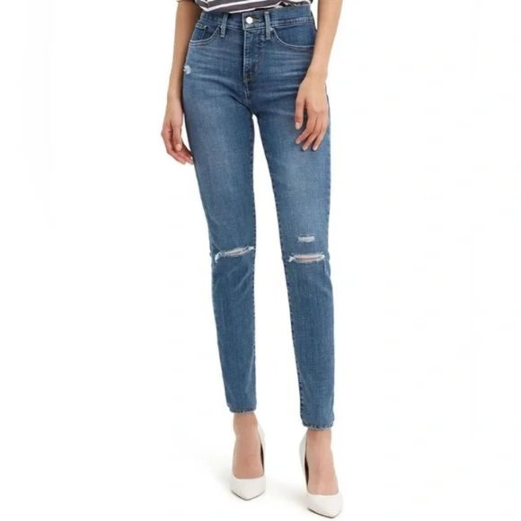 NWT 2 Pair of Levi’s 311 Hypersoft Shaping mid rise Skinny Jean Size 12 - 31/30 - Picture 2 of 5